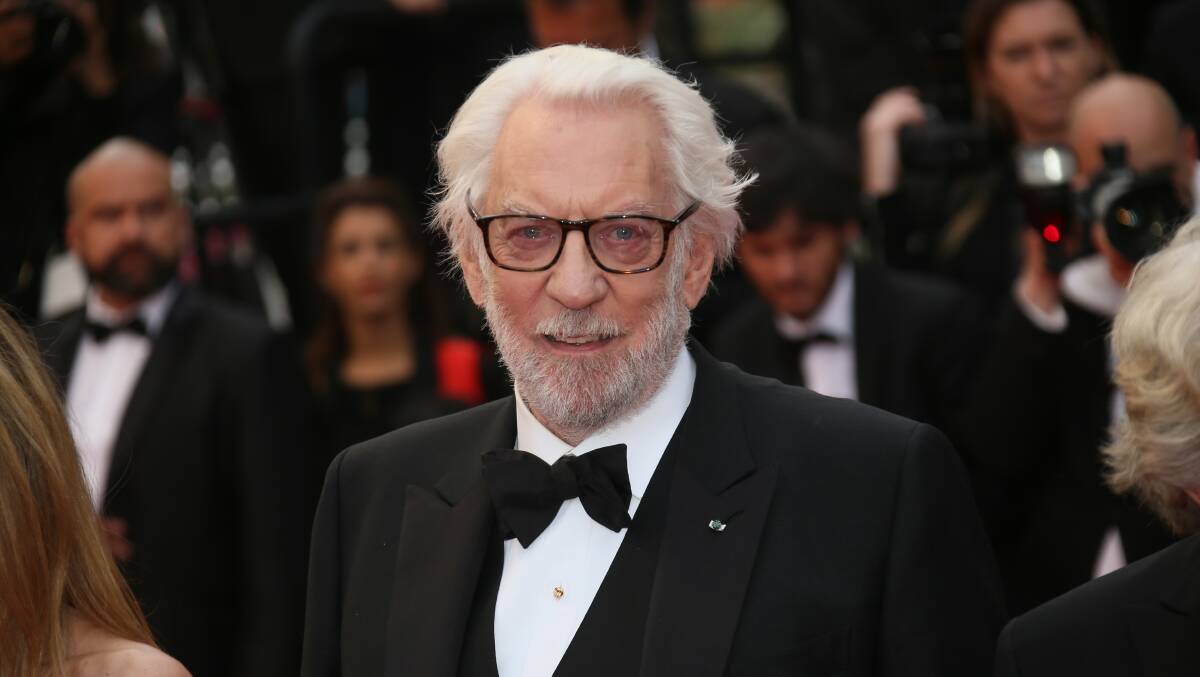 M*A*S*H and Hunger Games star Donald Sutherland has died at 88. Picture by shutterstock