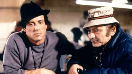 Sylvester Stallone and Burt Young in the Rocky franchise. File picture 