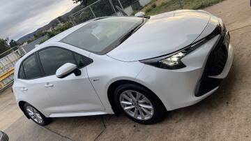 The brand new Toyota Corolla for the Bega LALC's learning to drive program has been stolen. Picture supplied