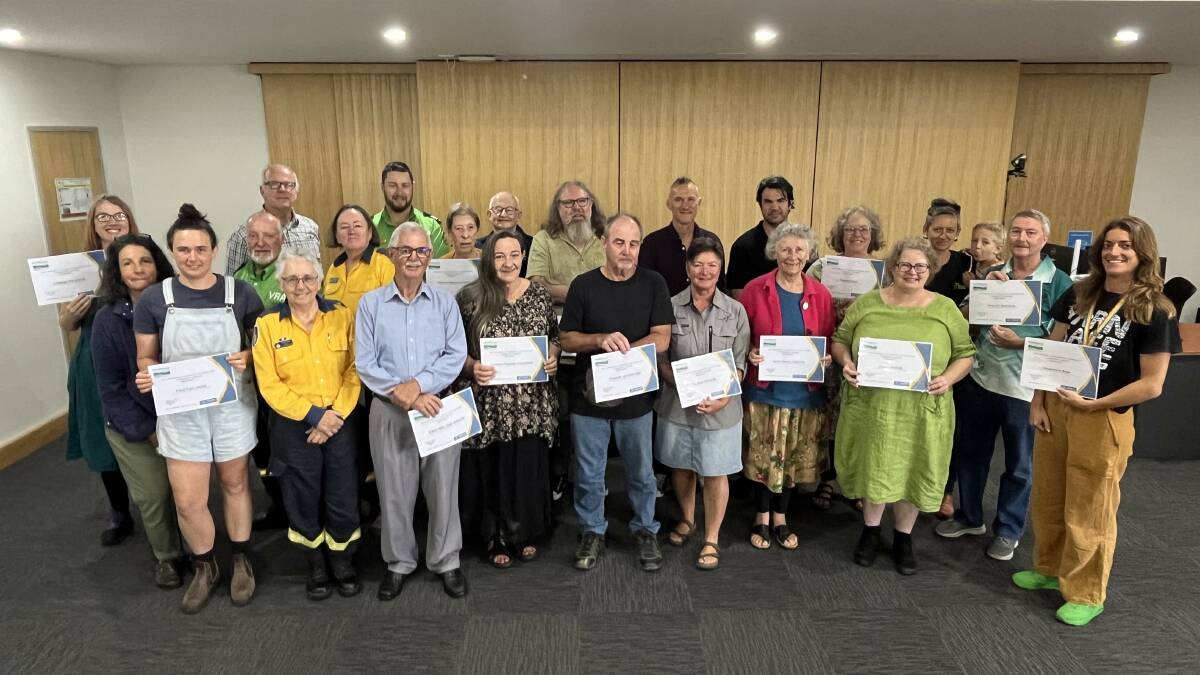 2024 Mumbulla Community Foundation Grants recipients. Picture by James Parker 