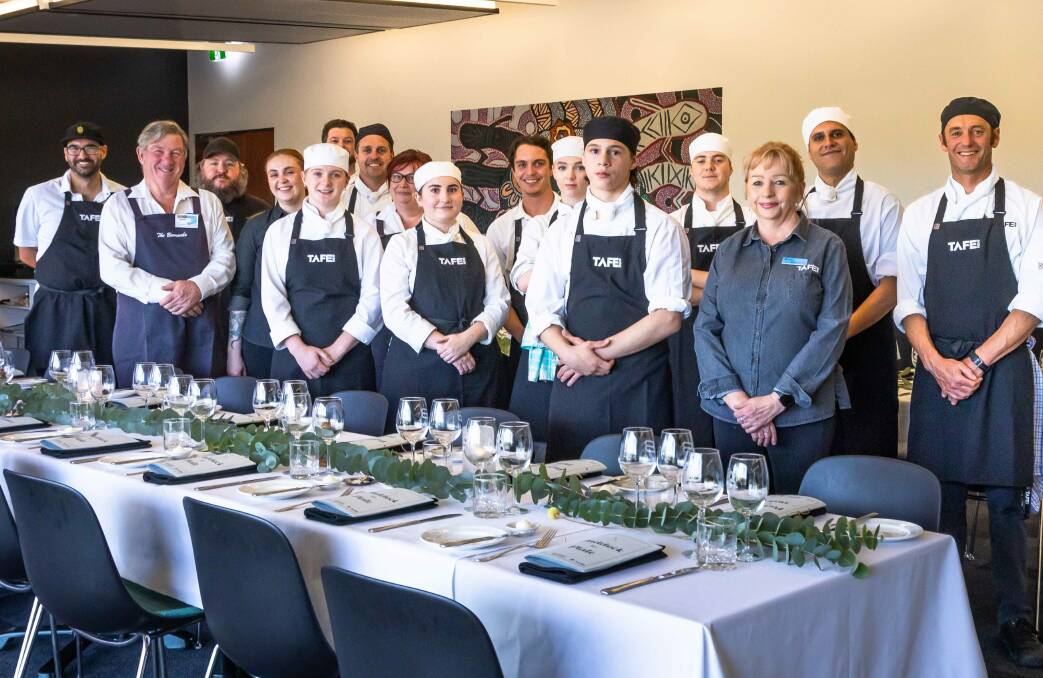 The team behind TAFE Bega's Paddock to Plate dinner on October 31, 2023. Picture by David Rogers Photography